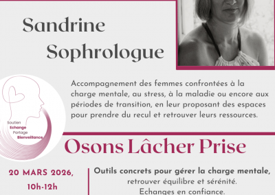 Osons Lâcher Prise- 20 mars 2026