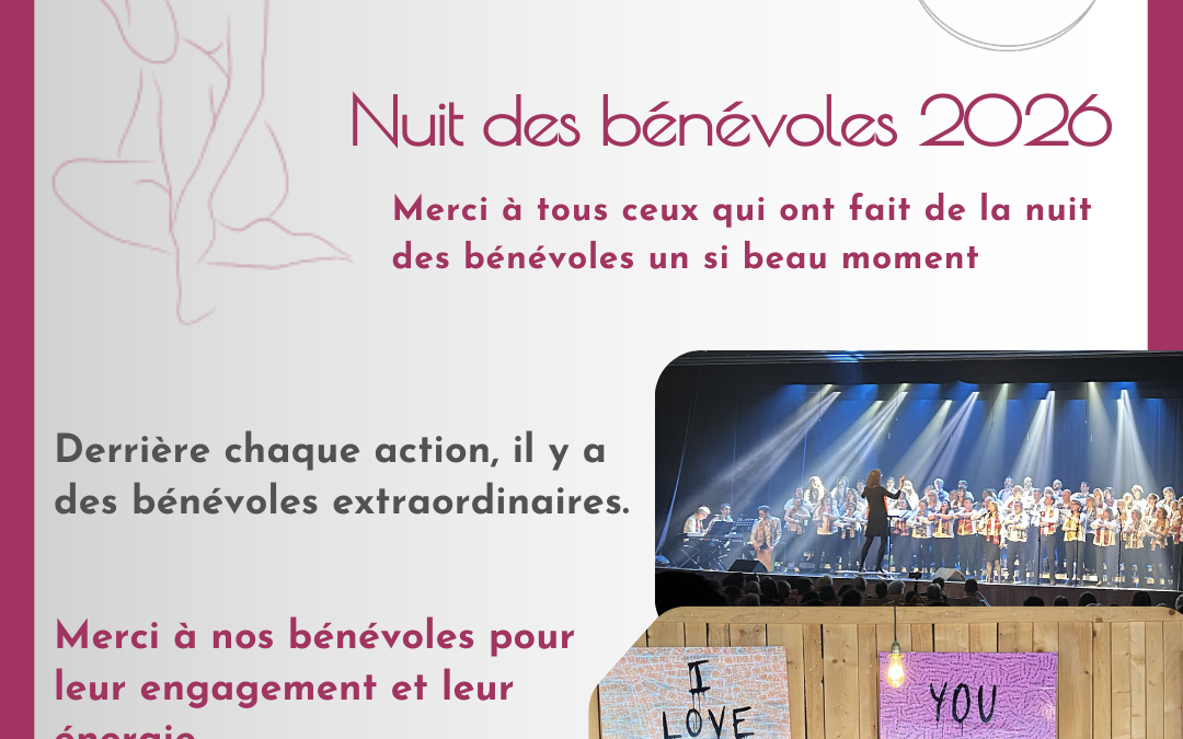 Nuit des bénévoles – 7 mars 2026