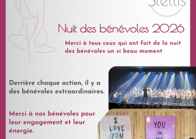 Nuit des bénévoles – 7 mars 2026